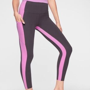 Athleta Women's Purple and Pink Leggings